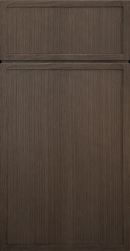Miami Toast Stain on a Slim Shaker Door - Three Series.